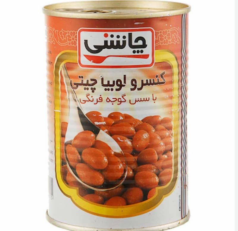 کنسرو لوبیا چیتی چاشنی با بسته بندی استاندارد و ماندگاری مناسب